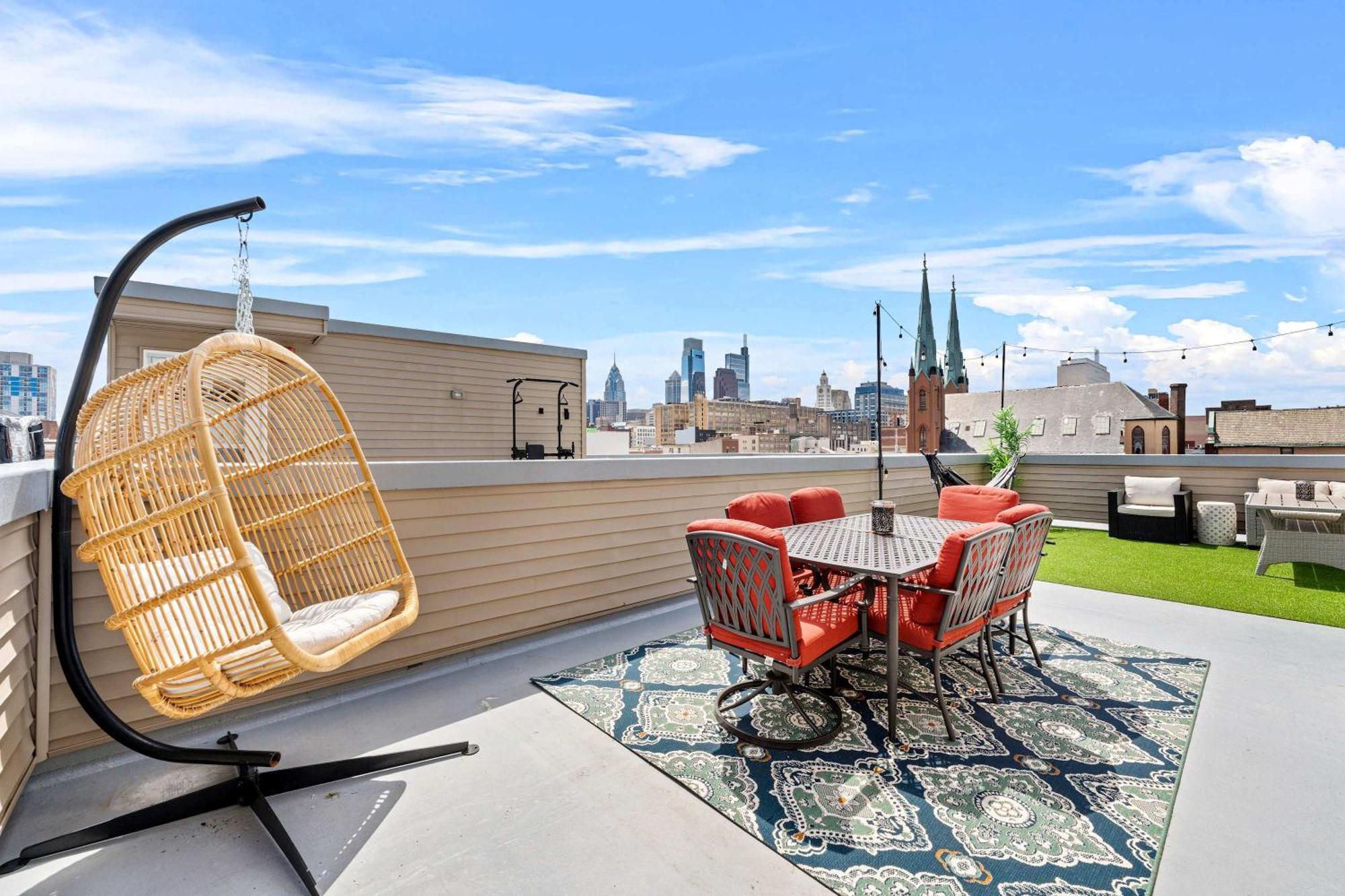 费城Brand New Dbl Unit Roofdeck Outdoor Patio别墅 外观 照片